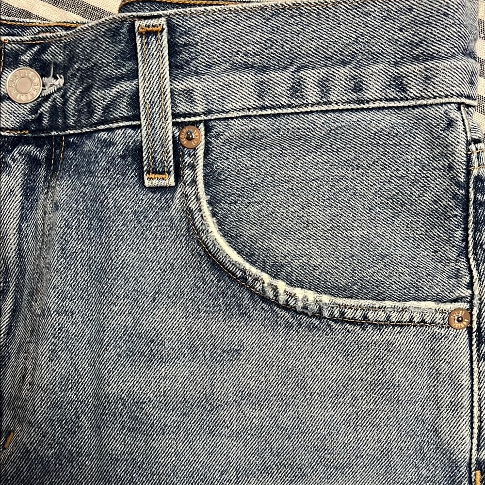 Agolde Denim Shorts - Picture 6 of 7